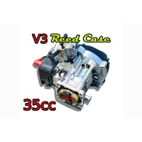 Signature Series Fully Modified Fujiwara 35ccc Reed Case Engine With V3 Reed Case Signature Series Fully Modified Fujiwara 35ccc Reed Case Engine With V3 Reed Case