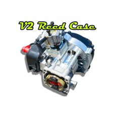 9.4hp Full Mod G340RC 34cc +2mm Stroker TR/OBR Reed Case Engine With V2 Reed case